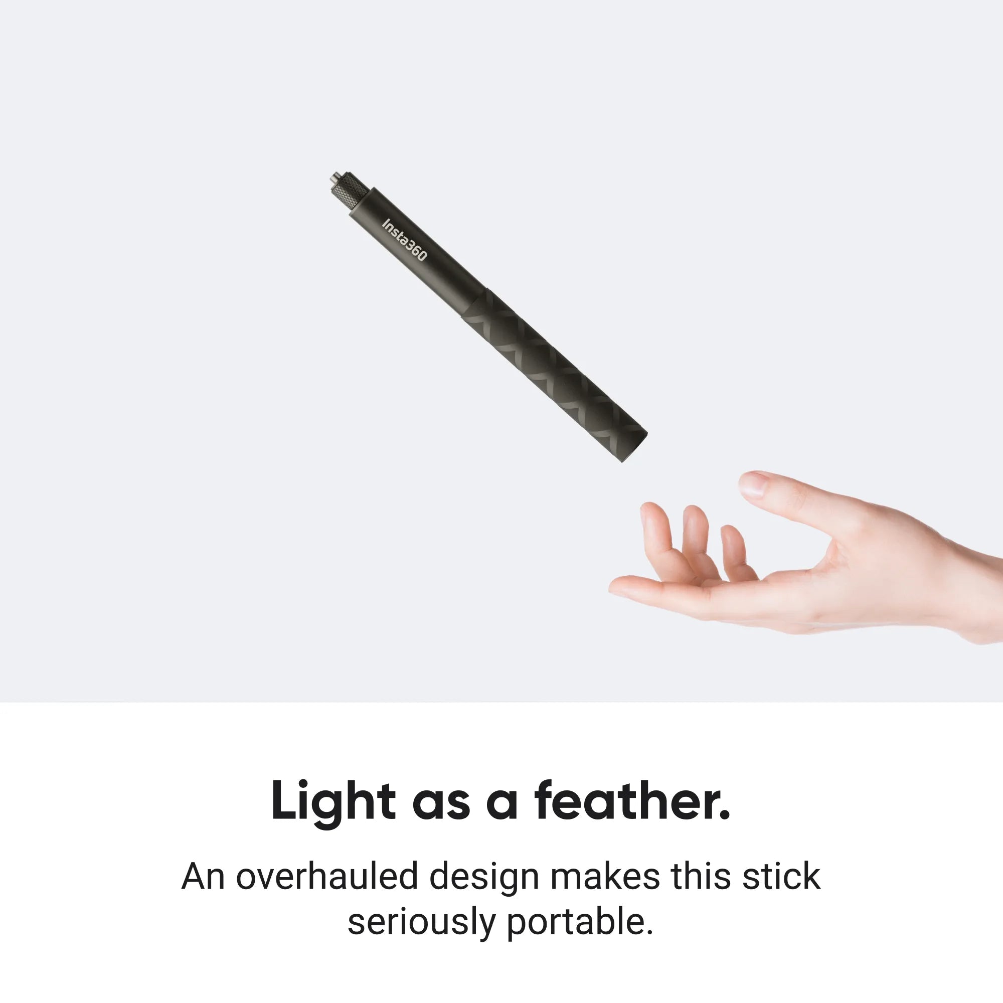 Insta360 114cm Invisible Selfie Stick for 360° Cameras – Lightweight Aluminum Extension PoleIT CareSelfie Stick