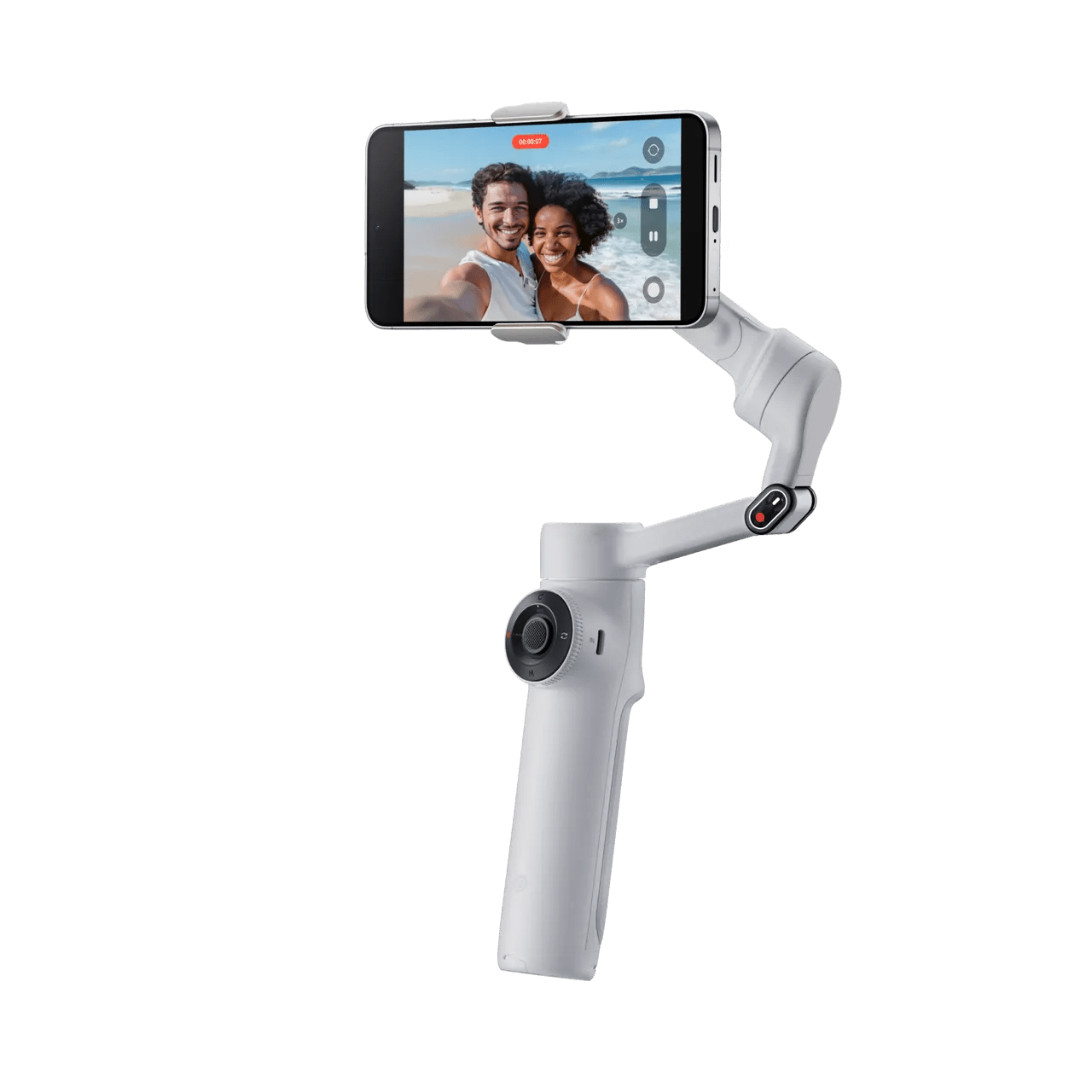 Insta360 Flow 2 3 - Axis Smartphone Gimbal Stabilizer with Built - In Selfie Stick & Tripod/ Summit White/ Standard BundleIT CareSmartphone Gimbal Stabilizer