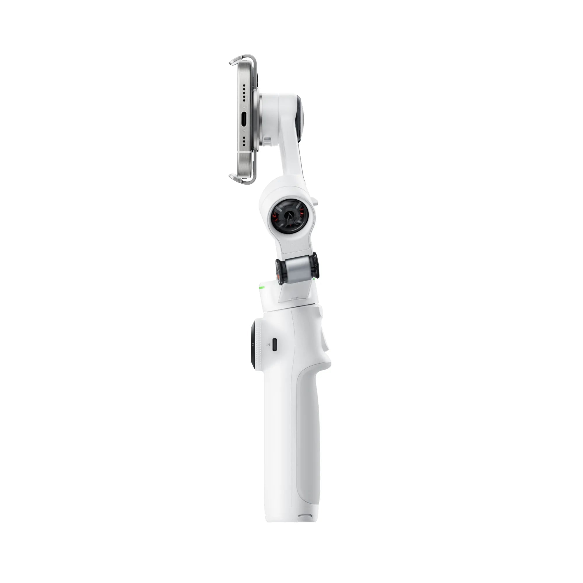 Insta360 Flow 2 Pro Standard Bundle – Summit White/ 3 - Axis Smartphone Gimbal with Apple DockKit & 360° Infinite Pan TrackingIT CareSmartphone Gimbal Stabilizer