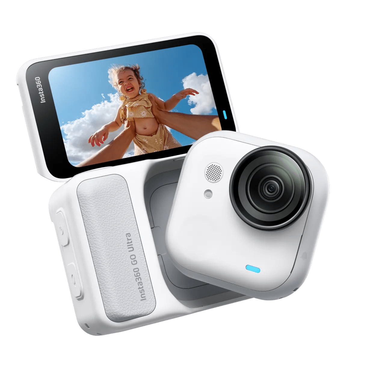 Insta360 GO Ultra 4K Action Camera – Standard Bundle Arctic WhiteIT CareCamera