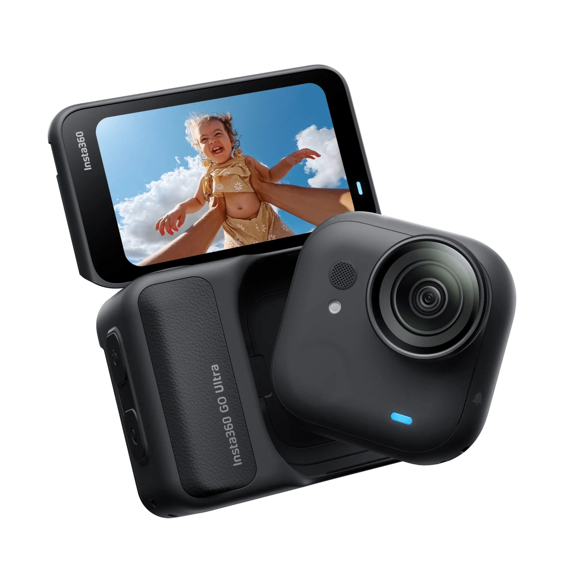 Insta360 GO Ultra 4K Action Camera – Standard Bundle Midnight BlackIT CareCamera