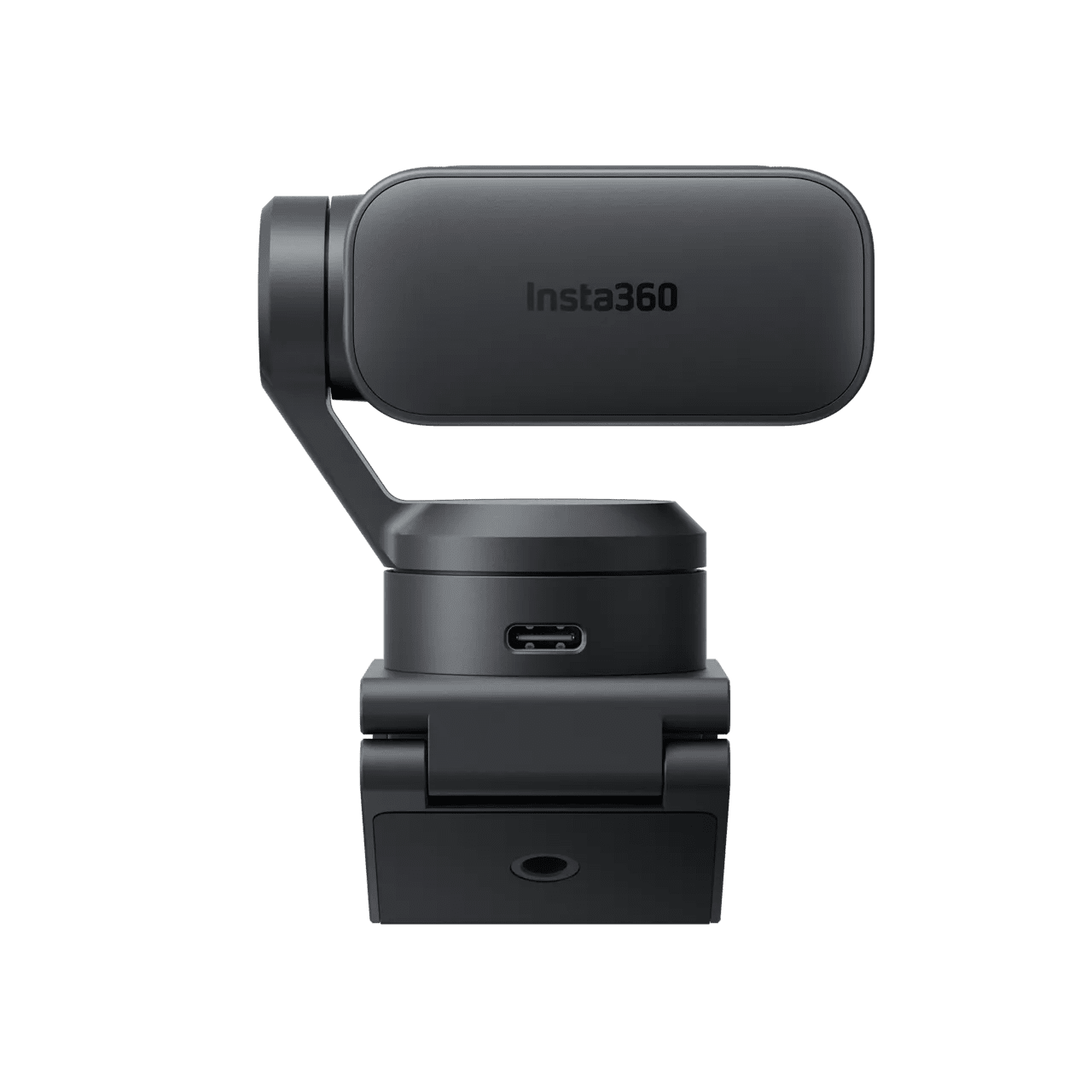 Insta360 Link 2 4K AI Webcam with 2 - Axis Gimbal & Phase Detection Autofocus – Graphite Black (Standard Bundle)IT CareWebcam