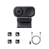 Insta360 Link 2C 4K AI Webcam with 1/2" Sensor & Phase Detection Autofocus – Graphite Black (Standard Bundle)IT CareWebcam