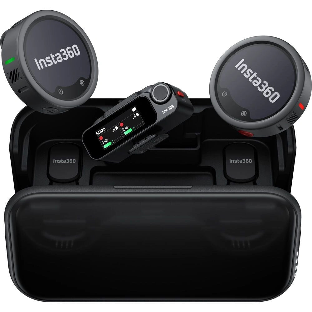 Insta360 Mic Pro Wireless Microphone System 2 TX + 1 RX | IT Care Kuwait