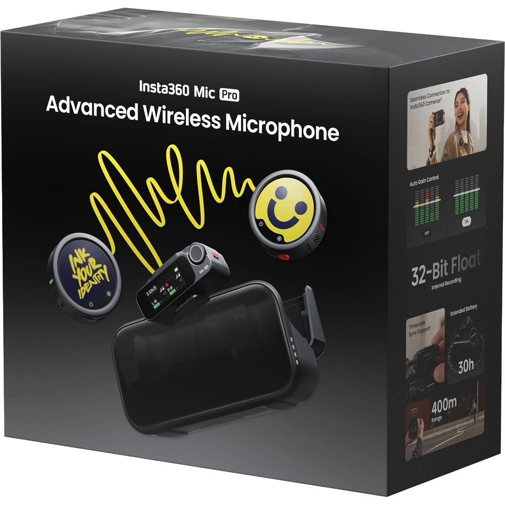 Insta360 Mic Pro Wireless Microphone System 2 TX + 1 RX | IT Care Kuwait – Image 3