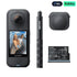 Insta360 X4 Air 8K 360° Action Camera Starter Bundle – Waterproof, AI Editing, Selfie Stick & Extra Battery (Black)IT CareCamera