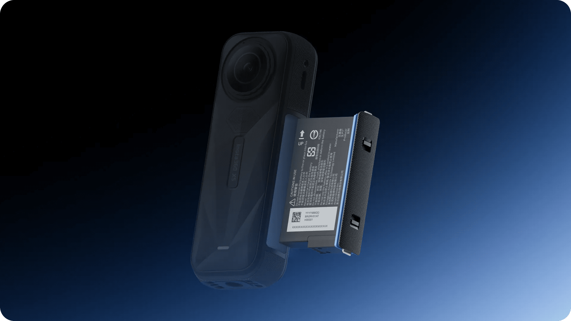 Insta360 X5 2400mAh Rechargeable Li - ion Battery with Protective Storage CaseIT CareBattery