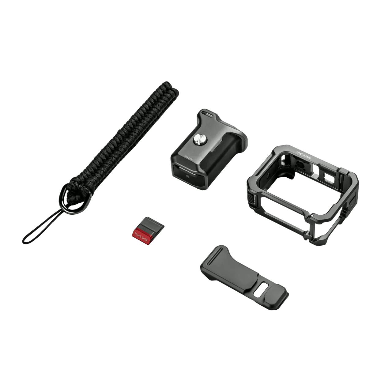 Insta360 Xplorer Grip Kit for Ace Pro 2 & Ace Pro – Utility Frame + Aluminum Grip Kit (Slate Gray)IT CareXplorer Grip Kit