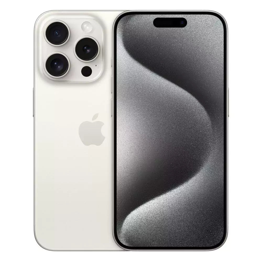 Apple iPhone 15 Pro - 128GB / White Titanium / 5G / 6.1"