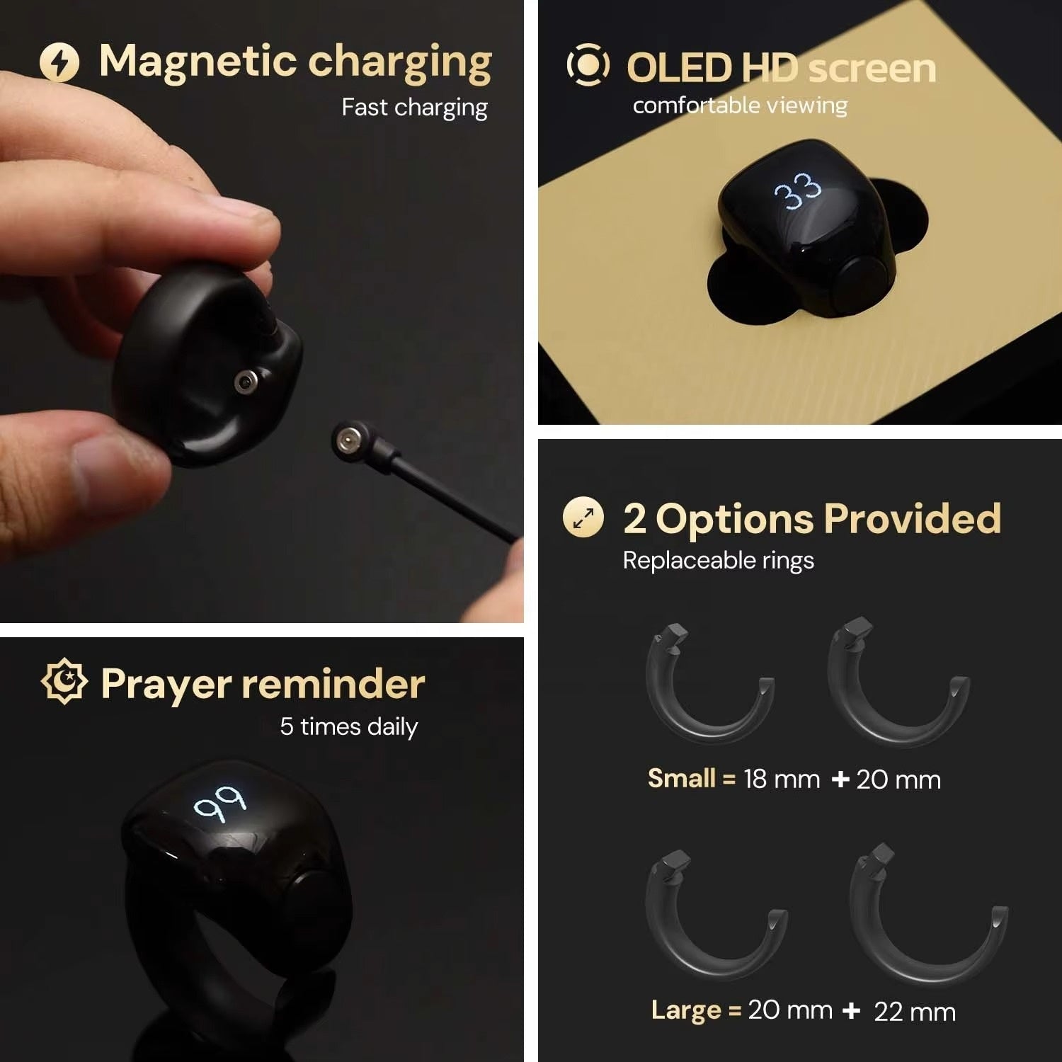 iTasbih Salam Zikr ringIT CareSmart Tasbih