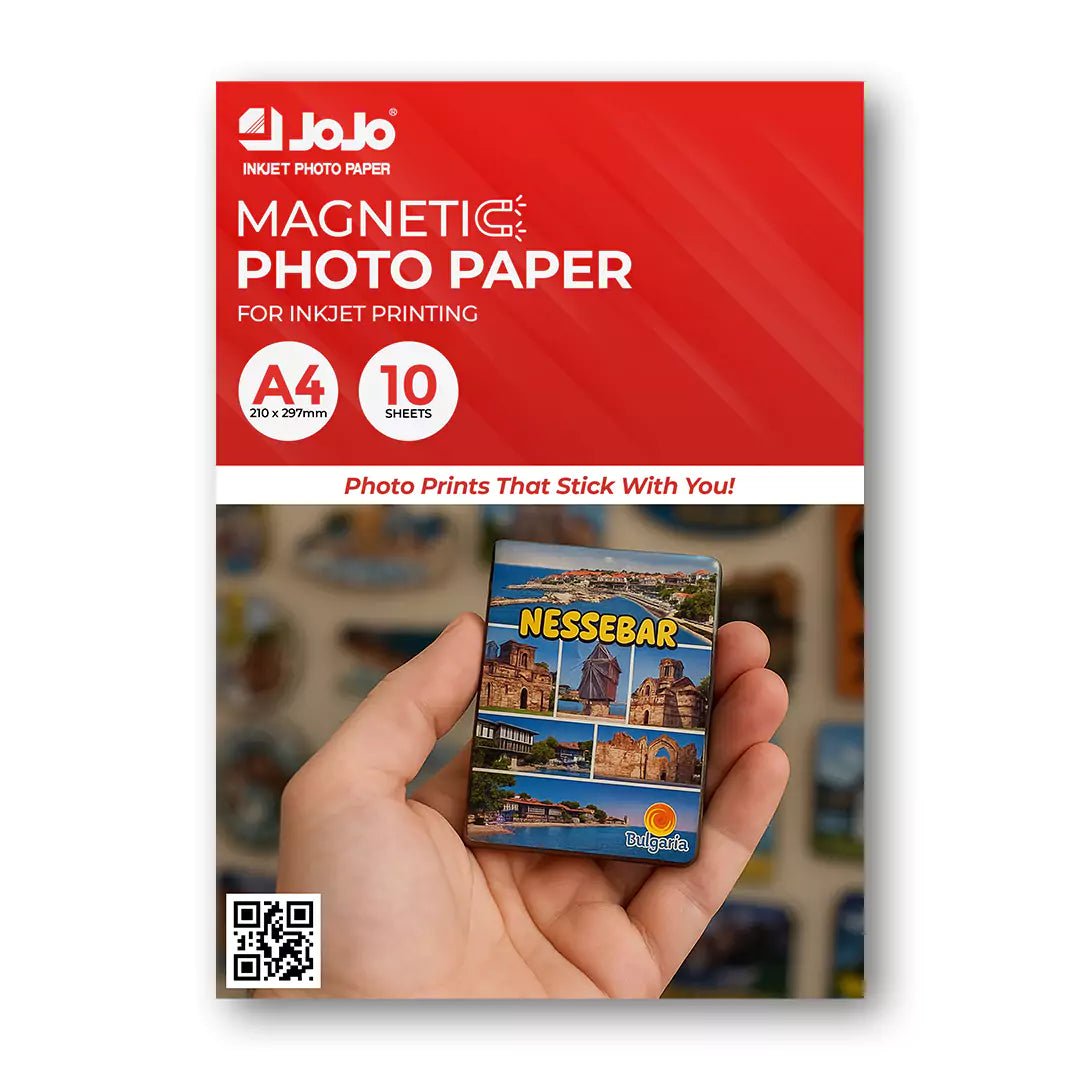 JoJo Magnetic Photo Paper - A4 / 10 Sheets / Inkjet Printing / JT - 2015IT CareA4 Photo Paper