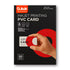 JoJo Printable PVC Cards - 50 Sheets / Waterproof Inkjet Printing / JT - 3004IT CarePrintable PVC Cards