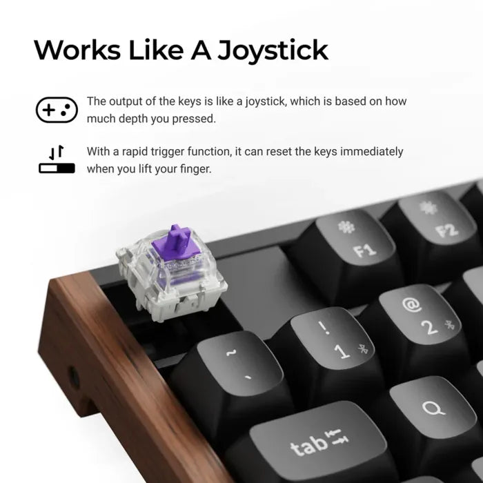Keychron K10 HE Max Close Up | IT Care Kuwait