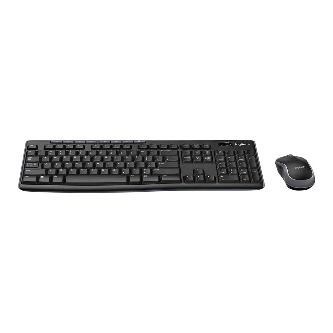 Logitech MK270 – 2.40GHz / Up to 10m / Wi-Fi / Arb/Eng – Keyboard &#038; Mouse Combo – 920-004519