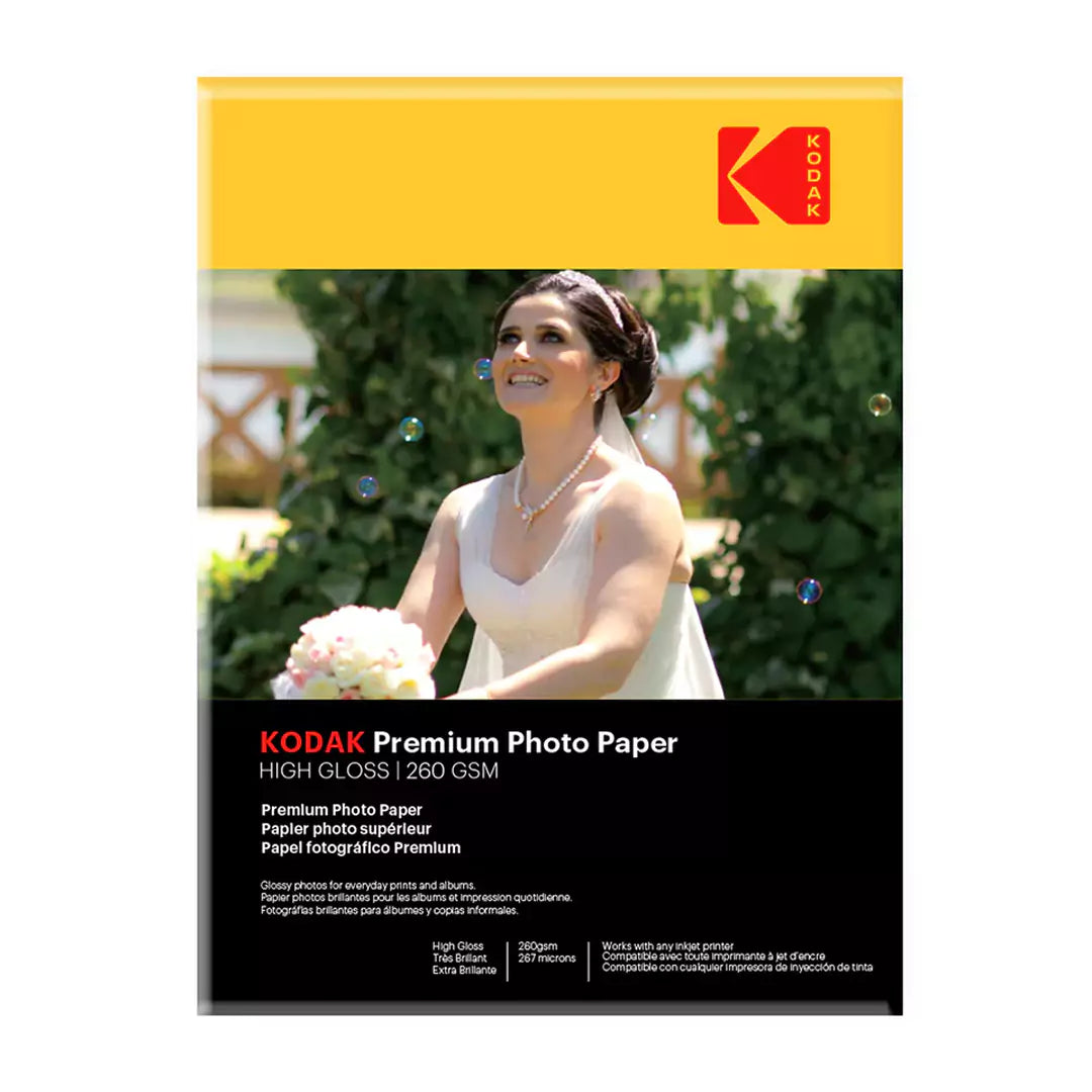 Kodak Photo Paper High Glossy – A4 / 260GSM