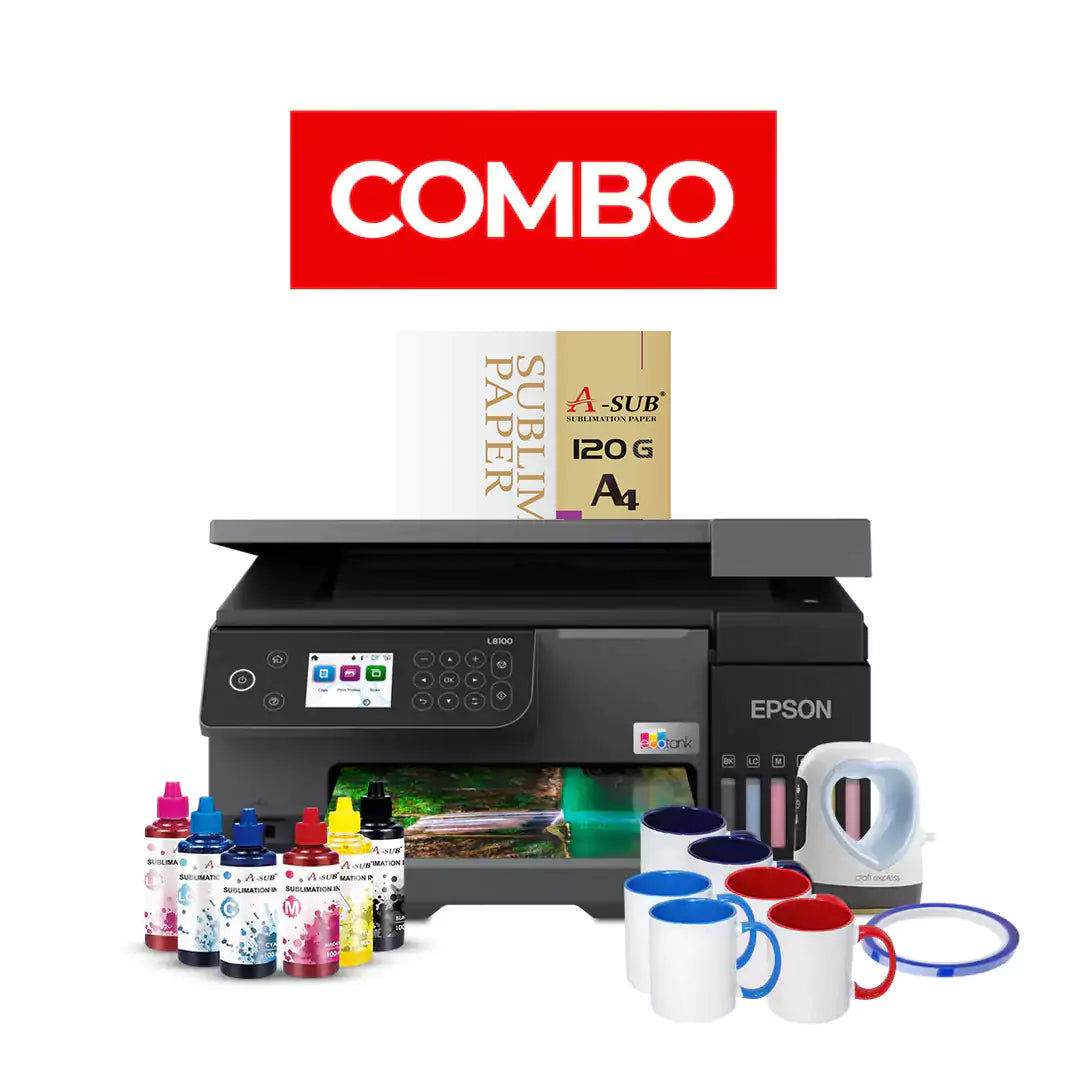 Epson L8100 A4 Sublimation Professional Combo