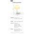 LEEDOR LD-JY-85 Multifunctional Desk Lamp with Bluetooth Speaker & FM Remote Control