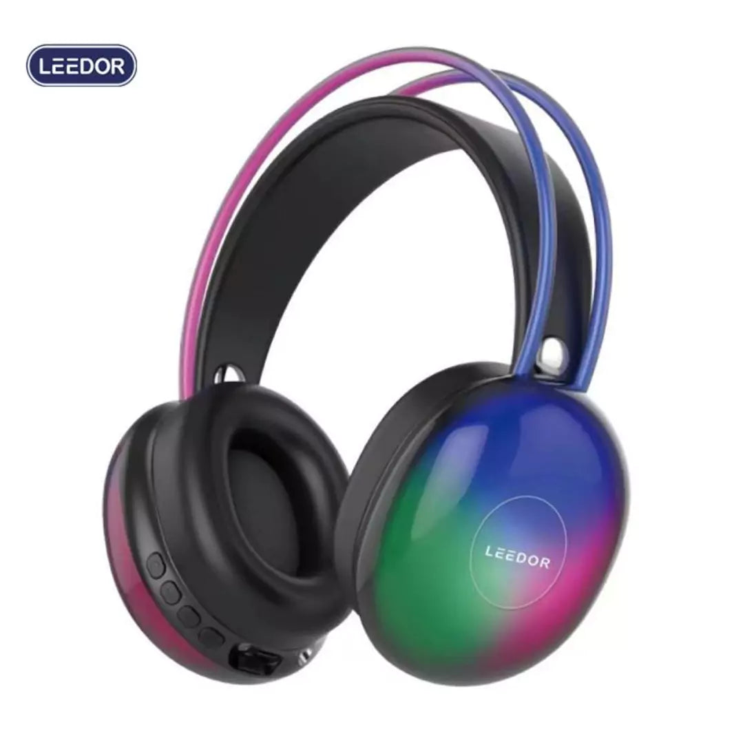 LEEDOR LD-COOL RGB HIFI Wireless Sports Headphones with Colorful LED & RGB Lighting