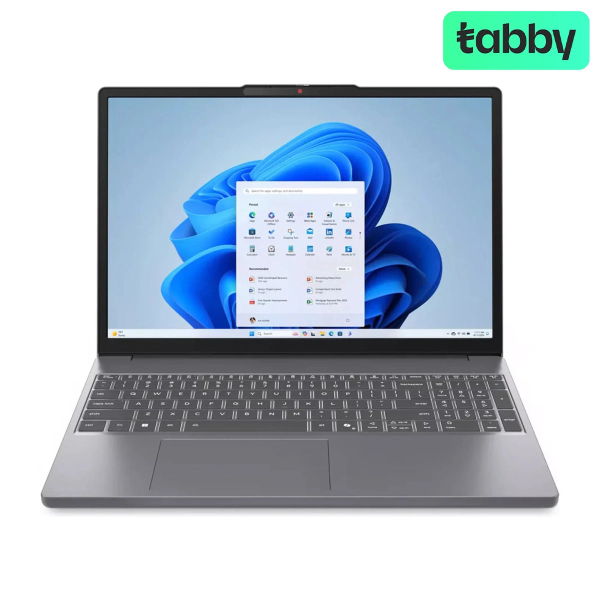 Lenovo IdeaPad Slim 3 Gen 8 - 15.6" FHD / AMD Athlon Silver 7120U / 8GB / 256GB (NVMe M.2 SSD) / Win 11 Home / 1YW / Arabic/English / Arctic Grey - Laptop