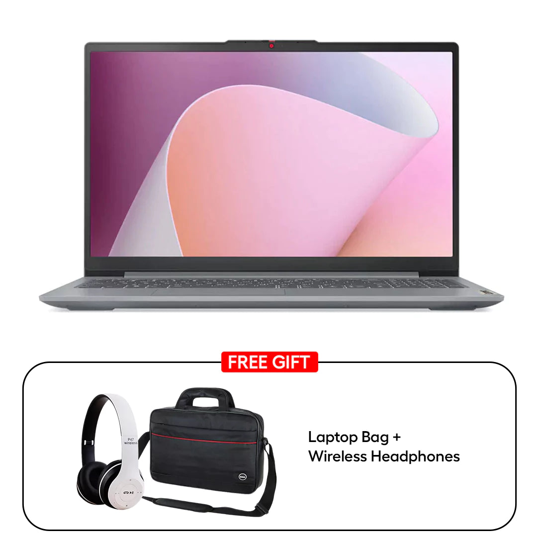 Lenovo IdeaPad Slim 3 Gen 13 – 15.6″ FHD / i5 / 8GB / 512GB (NVMe M.2 SSD) / DOS (Without OS) / Arabic / English / 1YW / Arctic Grey – Laptop
