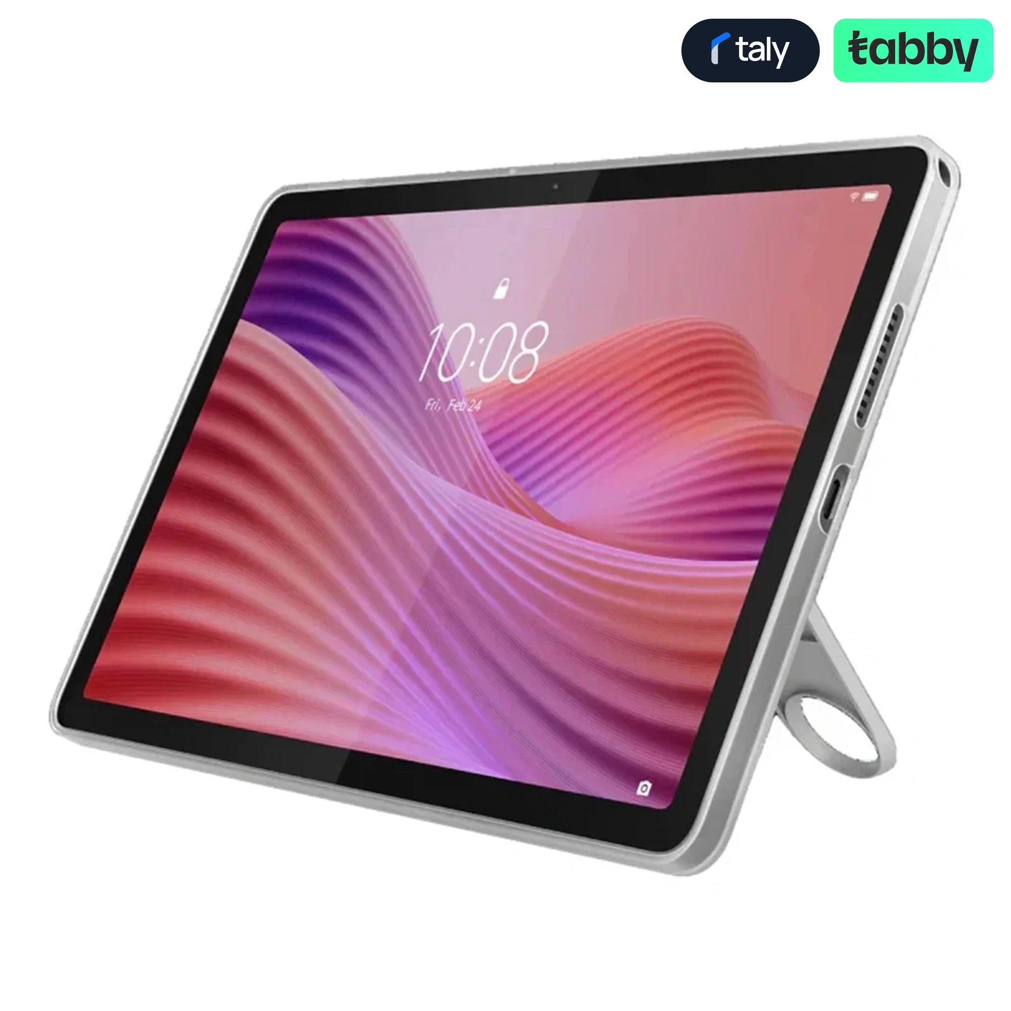 Lenovo Tab - 10.1" WUXGA Multi - Touch / MediaTek Helio G85 / 4GB / 128GB eMMC 5.1 / Arm Mali - G52 MC2 GPU / Wi - Fi / 4G LTE / Luna Grey / 1YW / Clear Case with Built - in KickstandIT CareLenovo Tablet