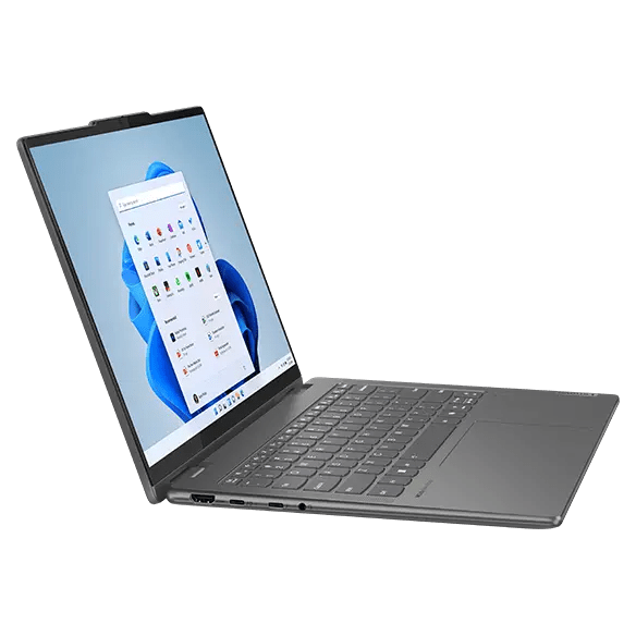 Lenovo Yoga 7 2 - in - 1 Gen 9 AI PC - 14.0" WUXGA Touch / Ultra 7 155U / 16GB / 512GB (NVMe M.2 SSD) / Win 11 Home / Arb/Eng / 2YW / Lenovo Digital Pen / Storm GreyIT CareLaptops