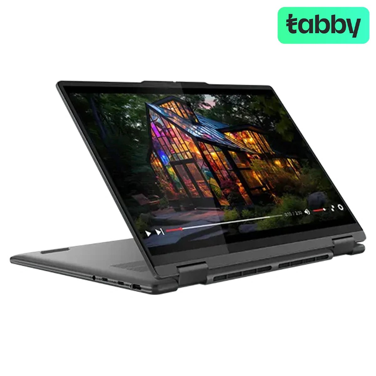 Lenovo Yoga 7 2-in-1 Gen 9 AI PC - 14.0" WUXGA Touch / Ultra 7 155U / 16GB / 512GB (NVMe M.2 SSD) / Win 11 Home / Arb/Eng / 2YW / Storm Grey | IT Care Kuwait