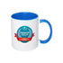 BestSub 11oz Inner/Handle Color Sublimation Mug - Light Blue