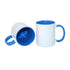 BestSub 11oz Inner/Handle Color Sublimation Mug - Light Blue