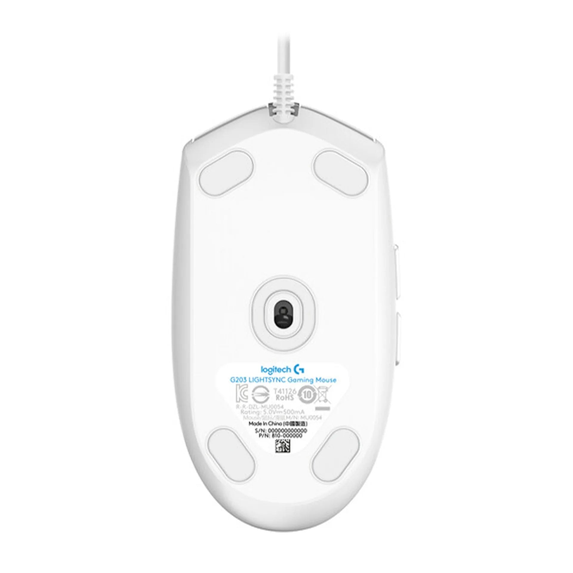 Logitech G203 LIGHTSYNC Gaming Mouse - WhiteIT CareGaming Mouse