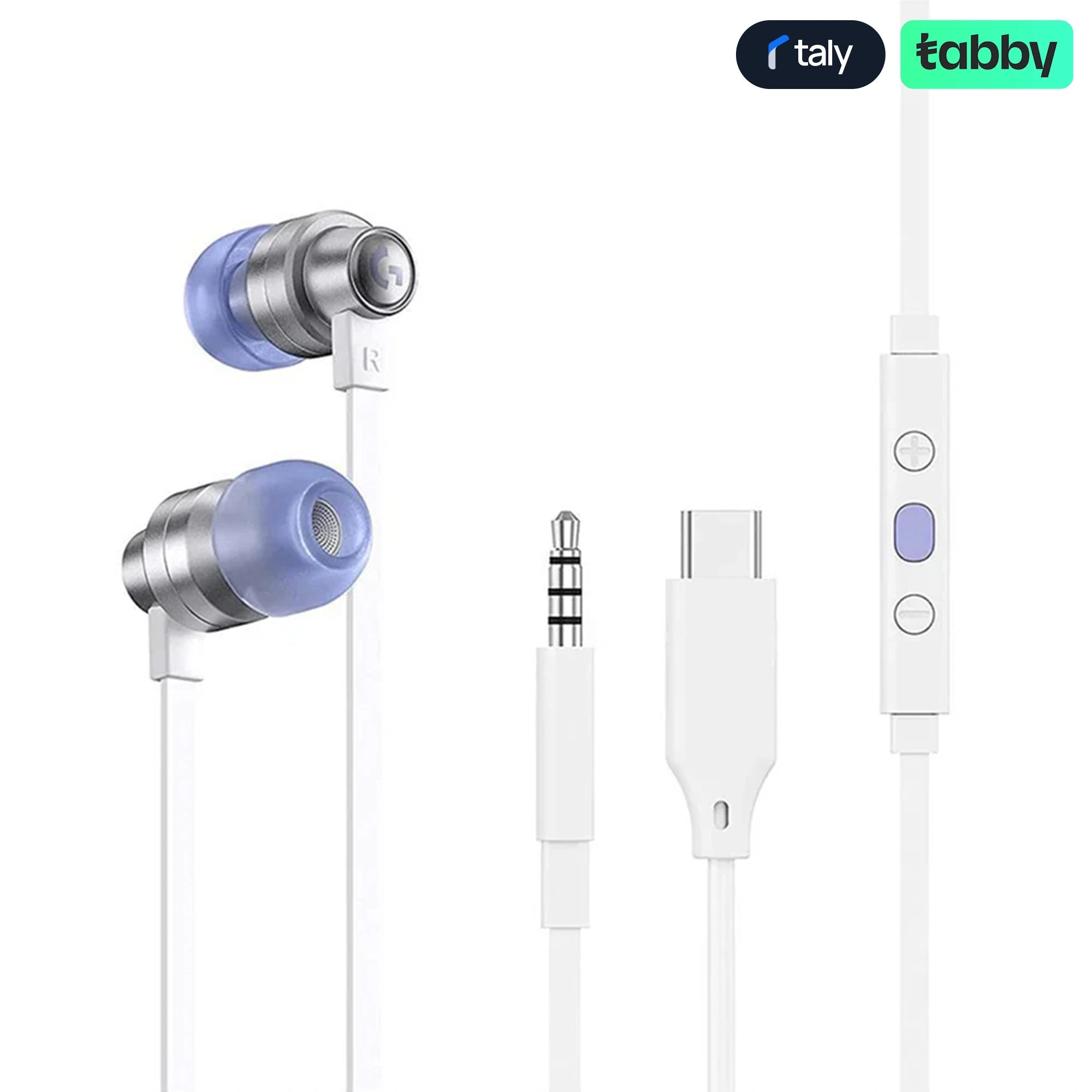 Logitech G333 In - Ear Gaming Earphone - White/PurpleIT CareGaming Headset