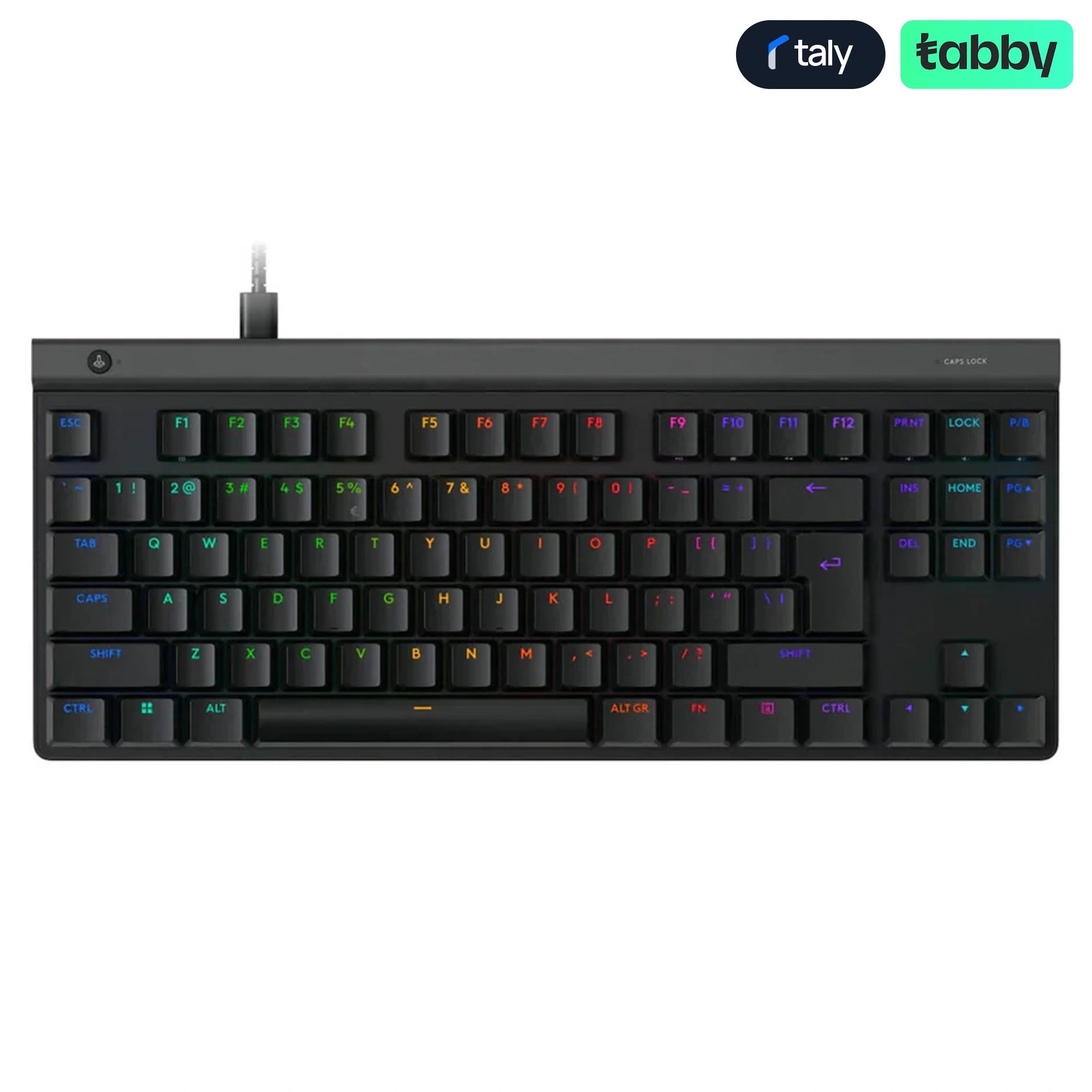 Logitech G515 TKL Wired Gaming Keyboard Black Tactile | IT Care Kuwait
