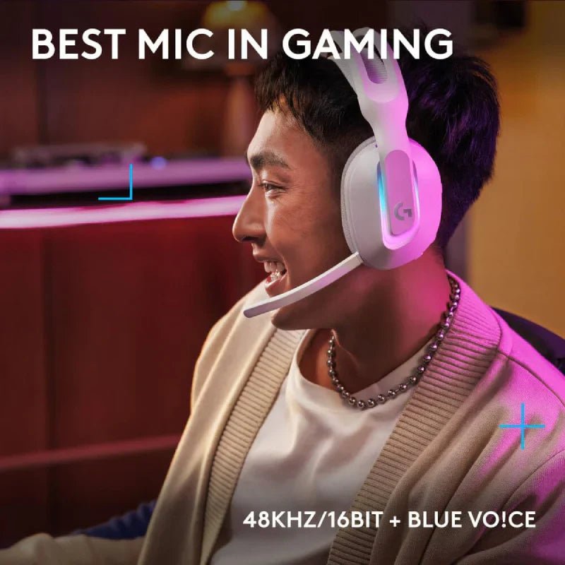 Logitech G522 LIGHTSPEED Bluetooth RGB Gaming Headset - WhiteIT CareGaming Headset