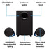 Logitech G560 RGB PC Gaming Speakers with Bluetooth (2.1)IT CareSpeaker