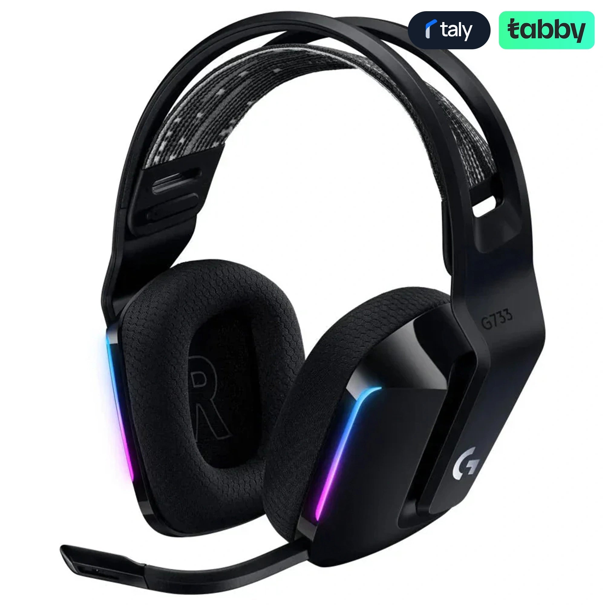 Logitech G733 LIGHTSPEED Wireless RGB Gaming Headset Black | IT Care Kuwait