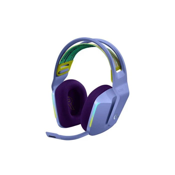 Logitech G733 LIGHTSPEED Wireless RGB Gaming Headset - LilacIT CareGaming Headset