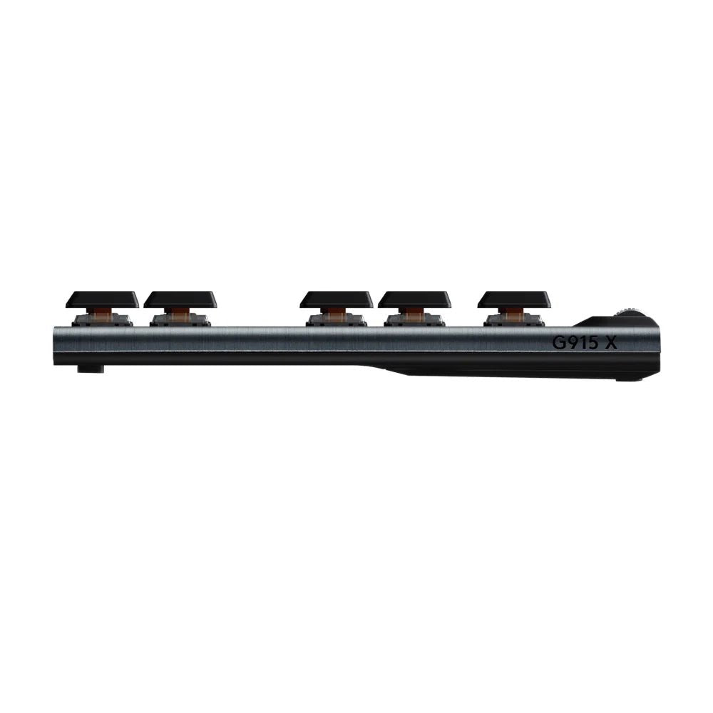 Logitech G915 X LIGHTSPEED TKL Wireless Gaming Keyboard - Black - CLICKYIT CareGaming Keyboard