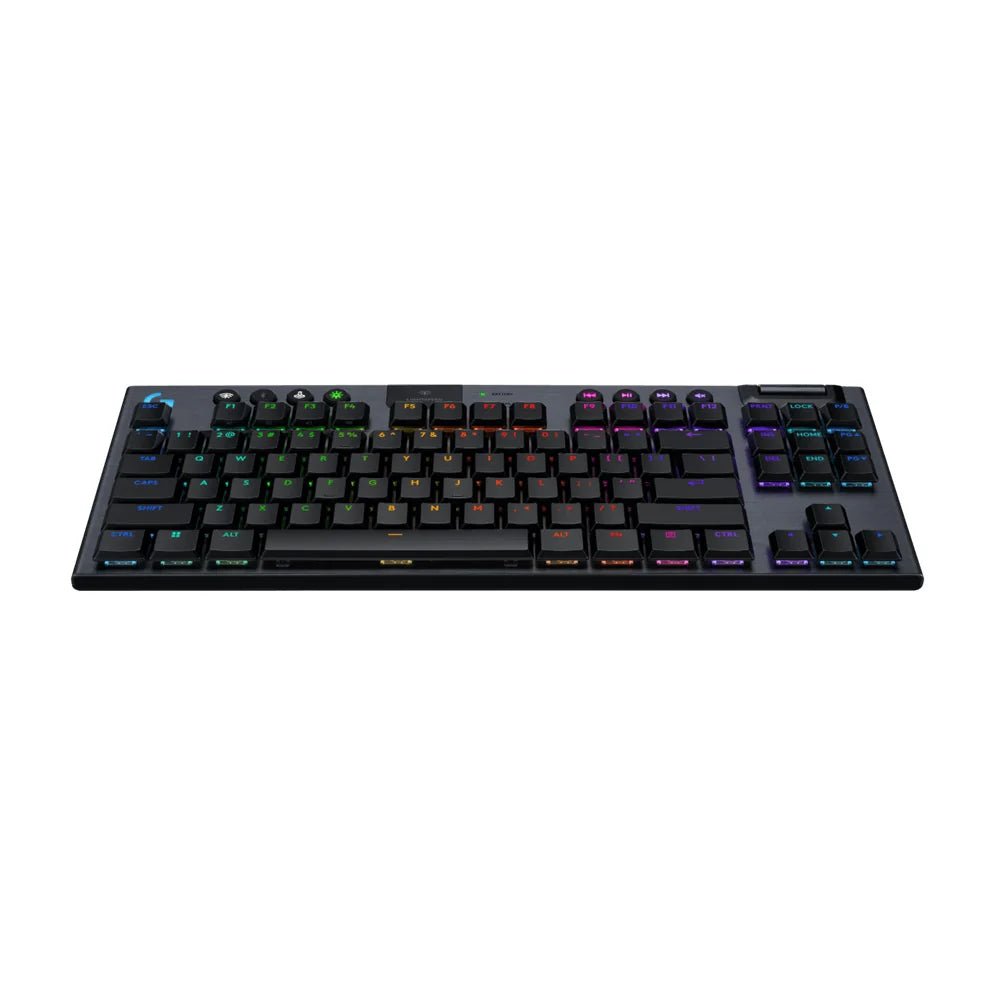 Logitech G915 X LIGHTSPEED TKL Wireless Gaming Keyboard - Black - CLICKYIT CareGaming Keyboard