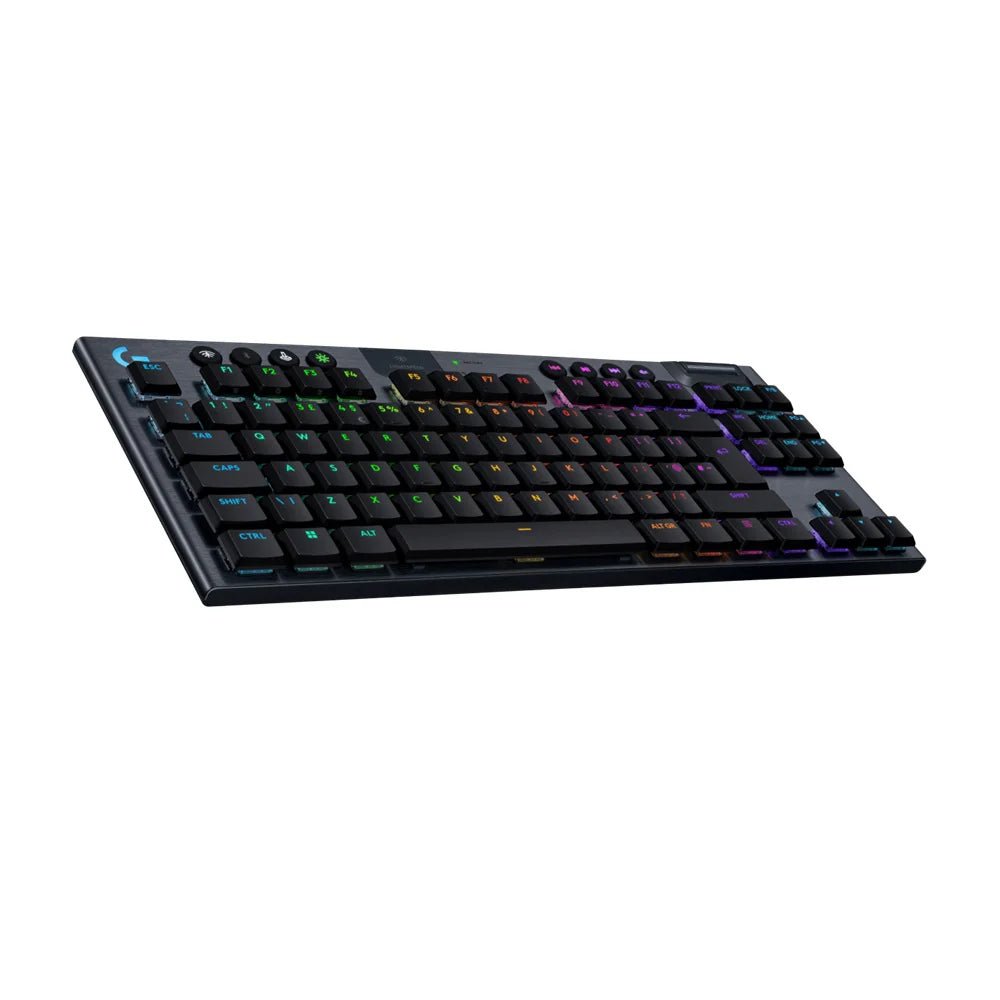 Logitech G915 X LIGHTSPEED TKL Wireless Gaming Keyboard - Black - CLICKYIT CareGaming Keyboard