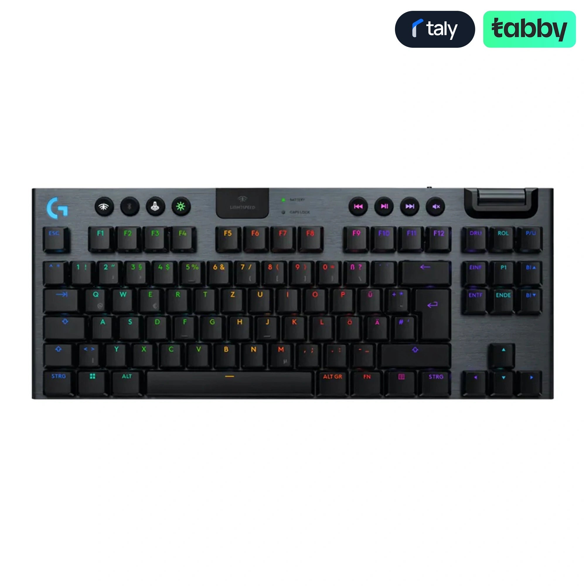 Logitech G915 X LIGHTSPEED TKL Wireless Gaming Keyboard Black Tactile | IT Care Kuwait