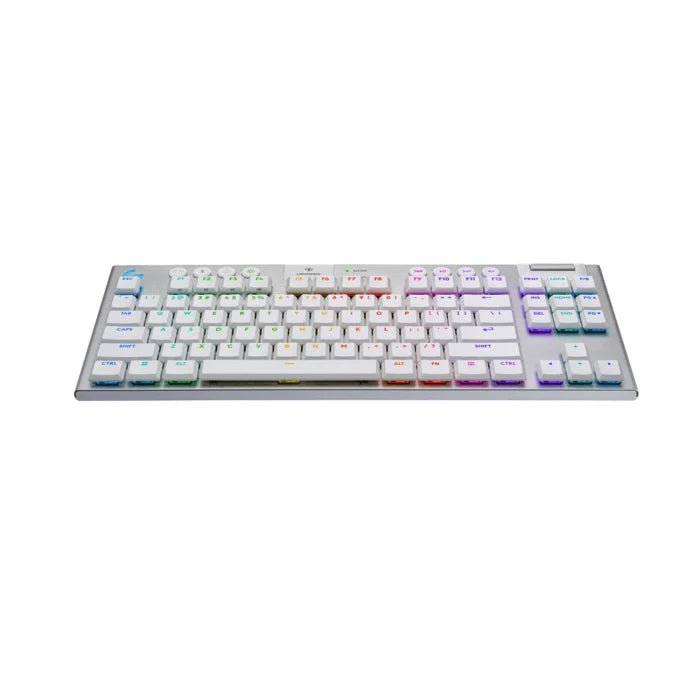 Logitech G915 X LIGHTSPEED TKL Wireless Gaming Keyboard - White - TACTILEIT CareGaming Keyboard