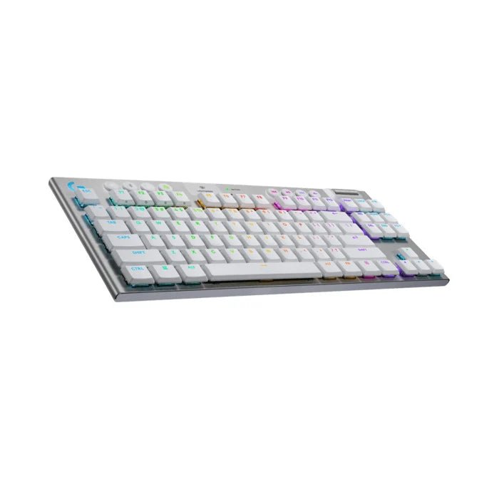 Logitech G915 X LIGHTSPEED TKL Wireless Gaming Keyboard - White - TACTILEIT CareGaming Keyboard