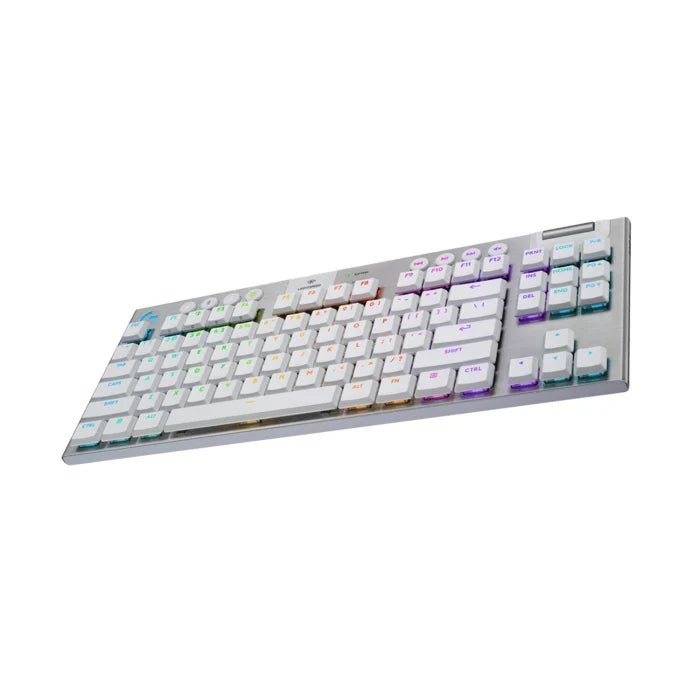 Logitech G915 X LIGHTSPEED TKL Wireless Gaming Keyboard - White - TACTILEIT CareGaming Keyboard