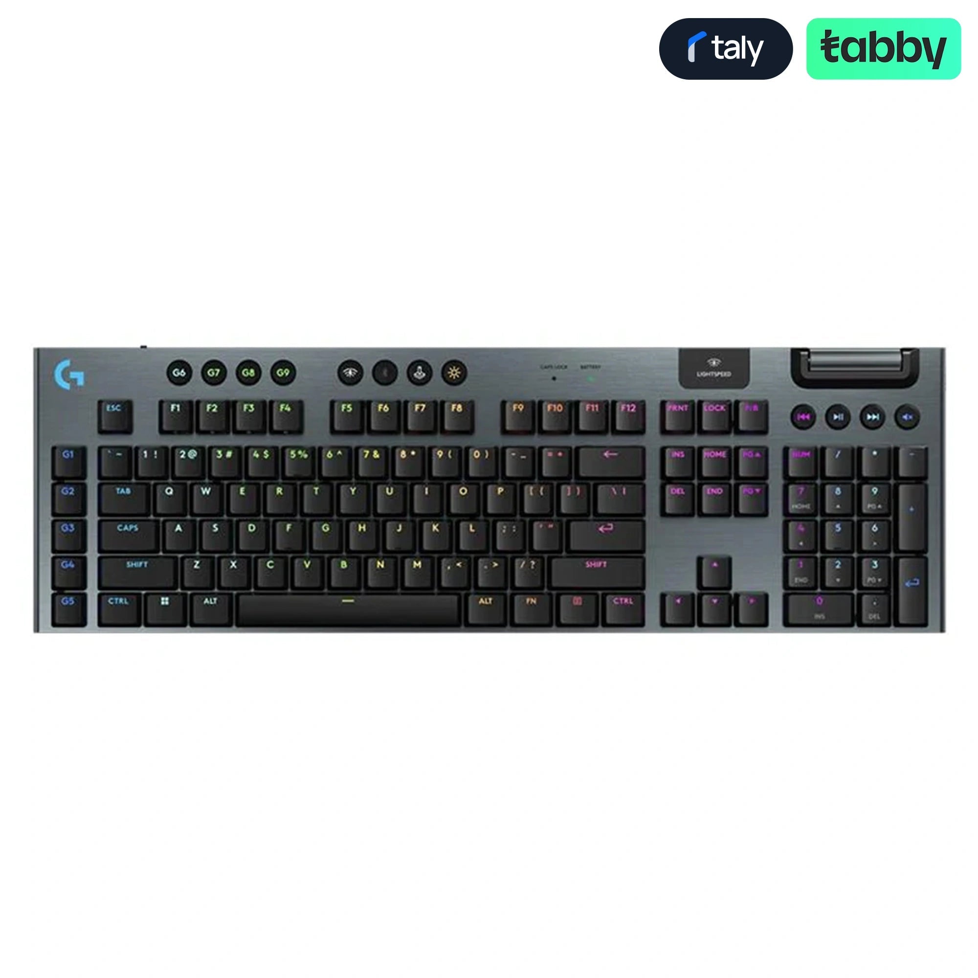 Logitech G915 X LIGHTSPEED Wireless Gaming Keyboard Black Tactile | IT Care Kuwait