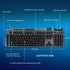 Logitech G915 X LIGHTSPEED Wireless Gaming Keyboard - White - TACTILEIT CareGaming Keyboard