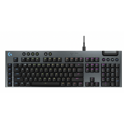 Logitech G915 X Wired Mechanical Gaming Keyboard, PBT Keycaps, LIGHTSYNC RGB - TACTILEIT CareGaming Keyboard
