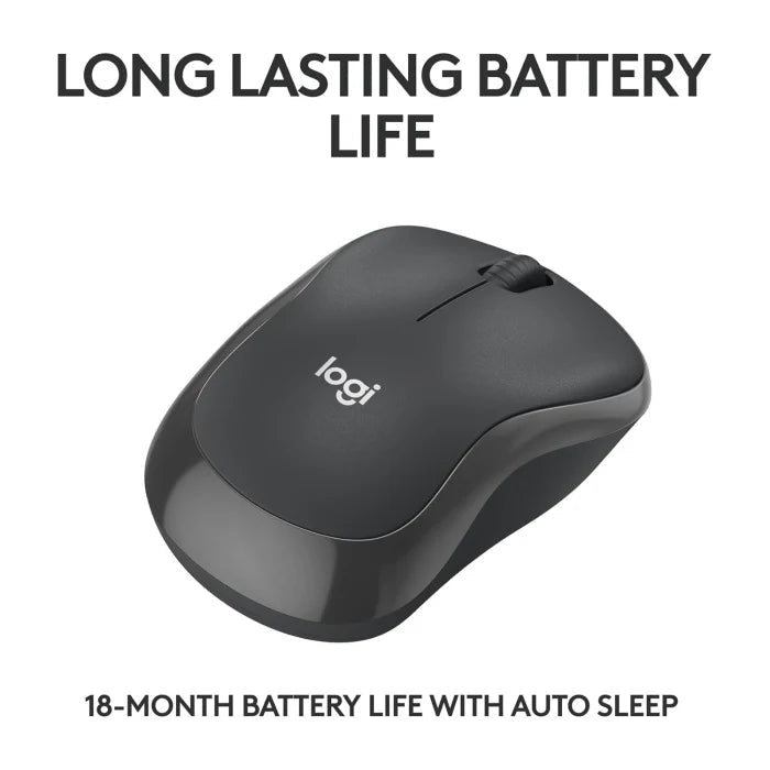 Logitech Mouse M240 Silent - GraphiteIT CareWireless Mouse