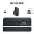Logitech Mx Keys S Combo (3in1) Mx Master, 3s Mx Keys & Mx Palm Rest (Arabic/english) GraphiteIT CareWireless Keyboard & Mouse