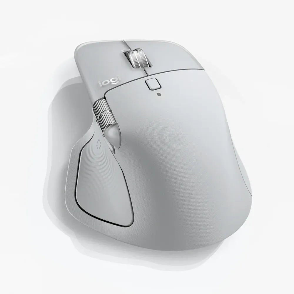 Logitech MX Master 4 Wireless Mouse – Pale Gray ( Precision, Speed & Haptic Control )IT CareWireless Mouse
