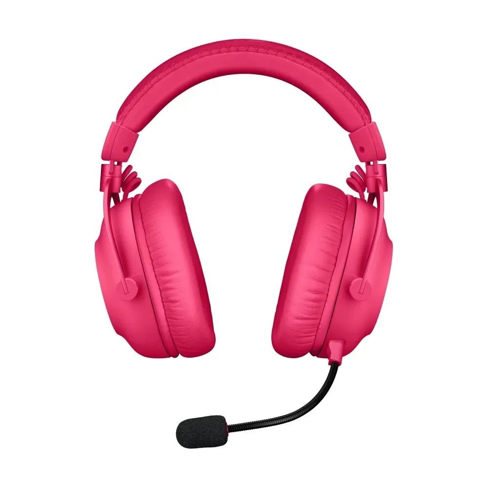 Logitech PRO X 2 LIGHTSPEED Wireless/Bluetooth Gaming Headset - MagentaIT CareGaming Headset